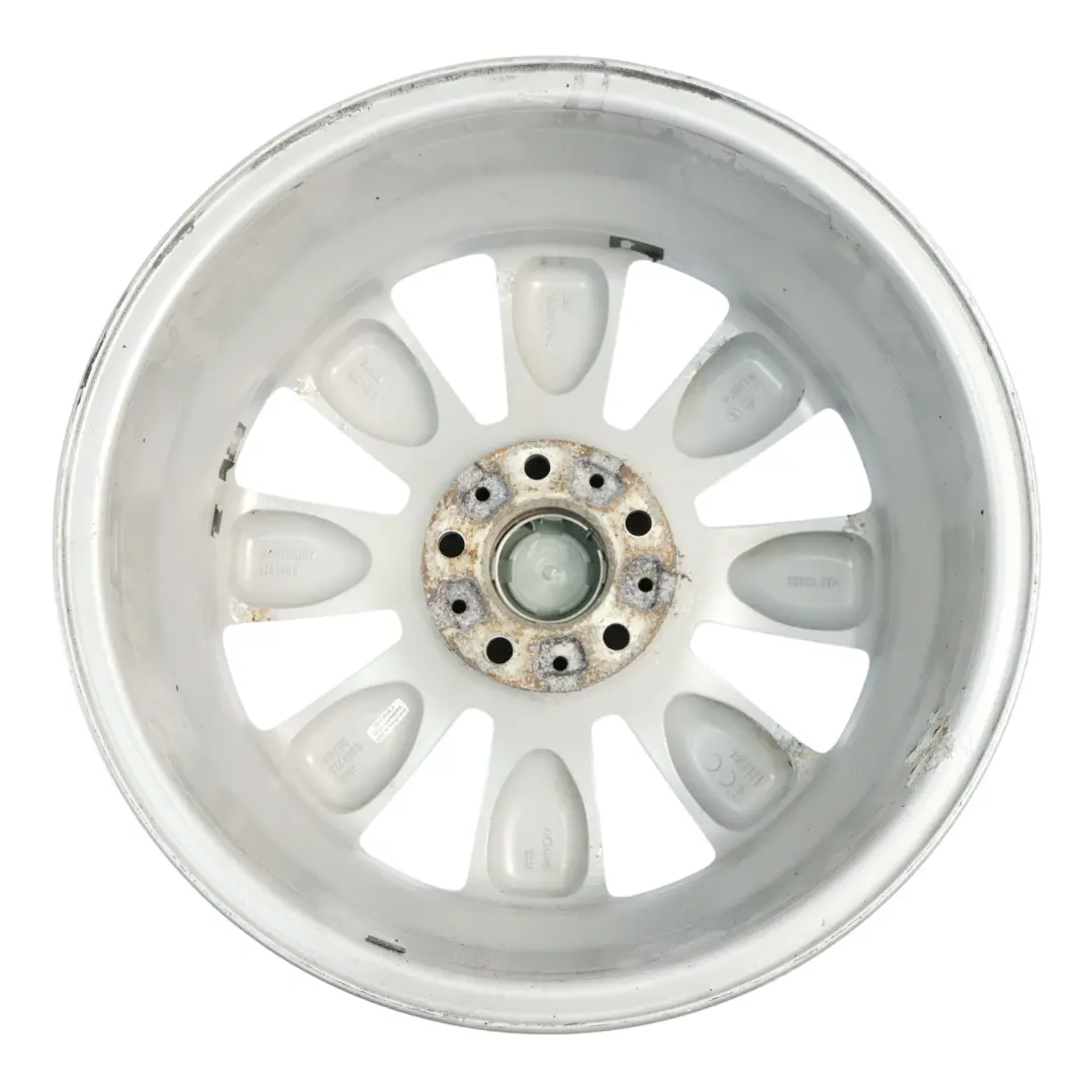 Mini R60 R61 Llanta De aleacion plateada 18" ET:52 7,5J Turbo Fan 126 - SKU 9803724-1 - Número de pieza 9803724