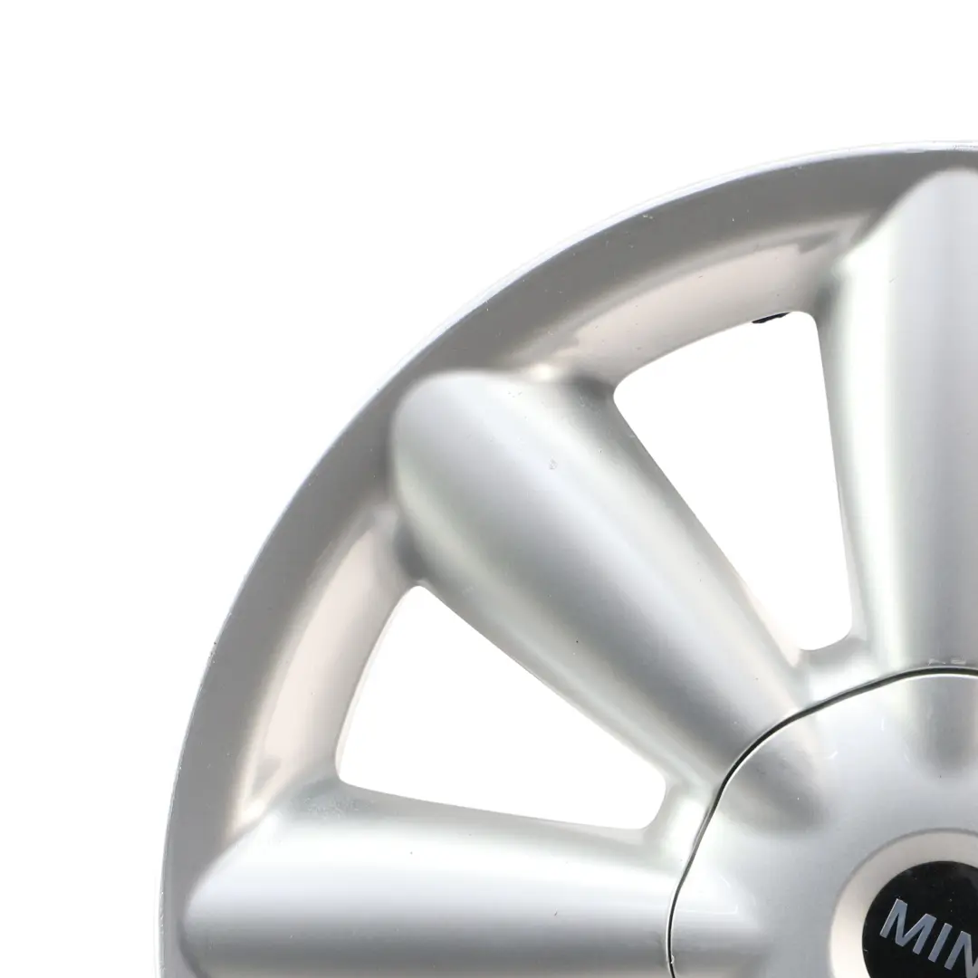 Mini Cooper R60 R61 Silver Wheel Alloy Rim 18" ET:52 7,5J Turbo Fan 126 - SKU 9803724-1 - Part number 9803724