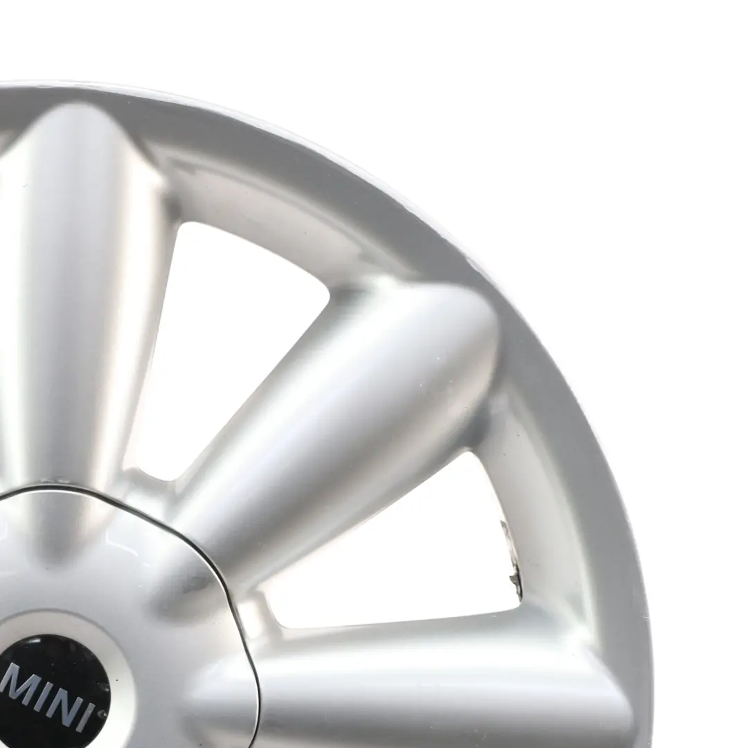 Mini Cooper R60 R61 Silver Wheel Alloy Rim 18" ET:52 7,5J Turbo Fan 126 - SKU 9803724-1 - Part number 9803724