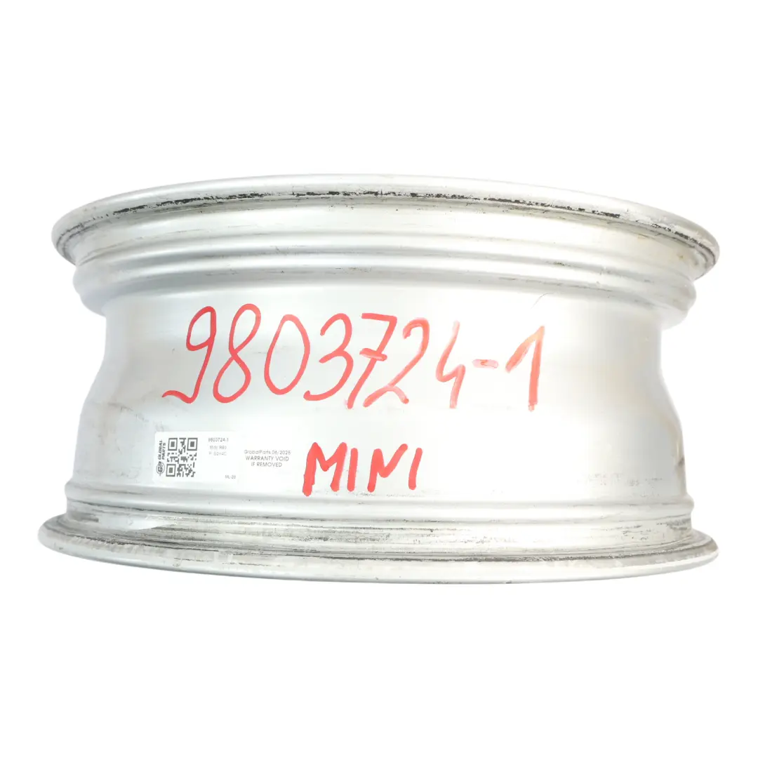 Mini Cooper R60 R61 Silver Wheel Alloy Rim 18" ET:52 7,5J Turbo Fan 126 - SKU 9803724-1 - Part number 9803724