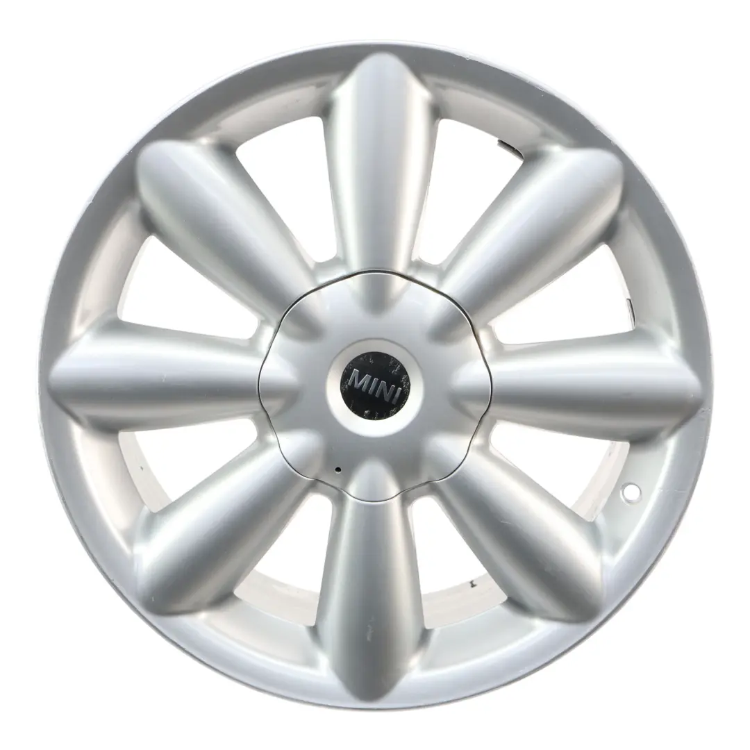 Mini Cooper R60 R61 Silver Wheel Alloy Rim 18" ET:52 7,5J Turbo Fan 126 - SKU 9803724-2 - Part number 9803724