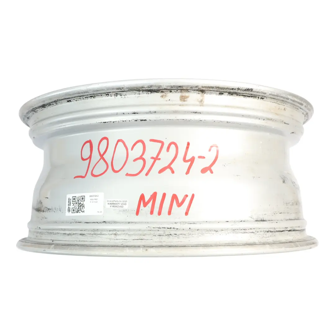 Mini Cooper R60 R61 Silver Wheel Alloy Rim 18" ET:52 7,5J Turbo Fan 126 - SKU 9803724-2 - Part number 9803724