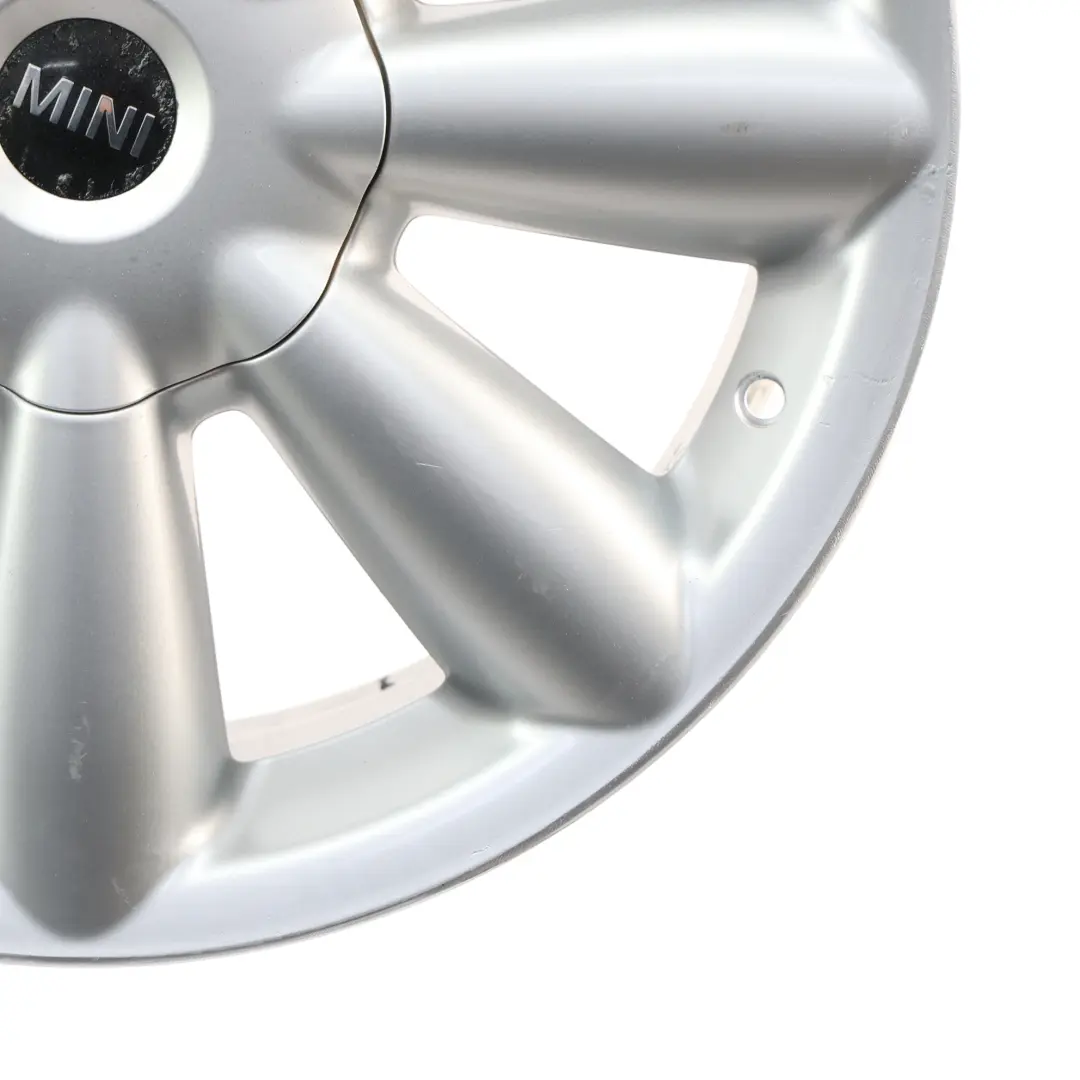 Mini Cooper R60 R61 Argento Cerchio In Lega 18" Et:52 7,5J Turbo Fan 126 - SKU 9803724-2 - Numero di parte 9803724