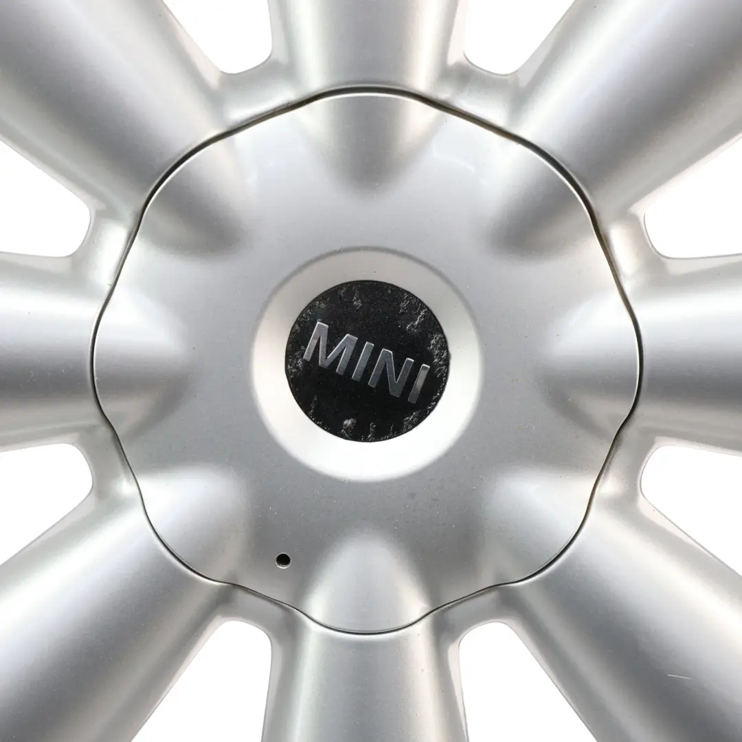 Mini Cooper R60 R61 Argento Cerchio In Lega 18" Et:52 7,5J Turbo Fan 126 - SKU 9803724-2 - Numero di parte 9803724