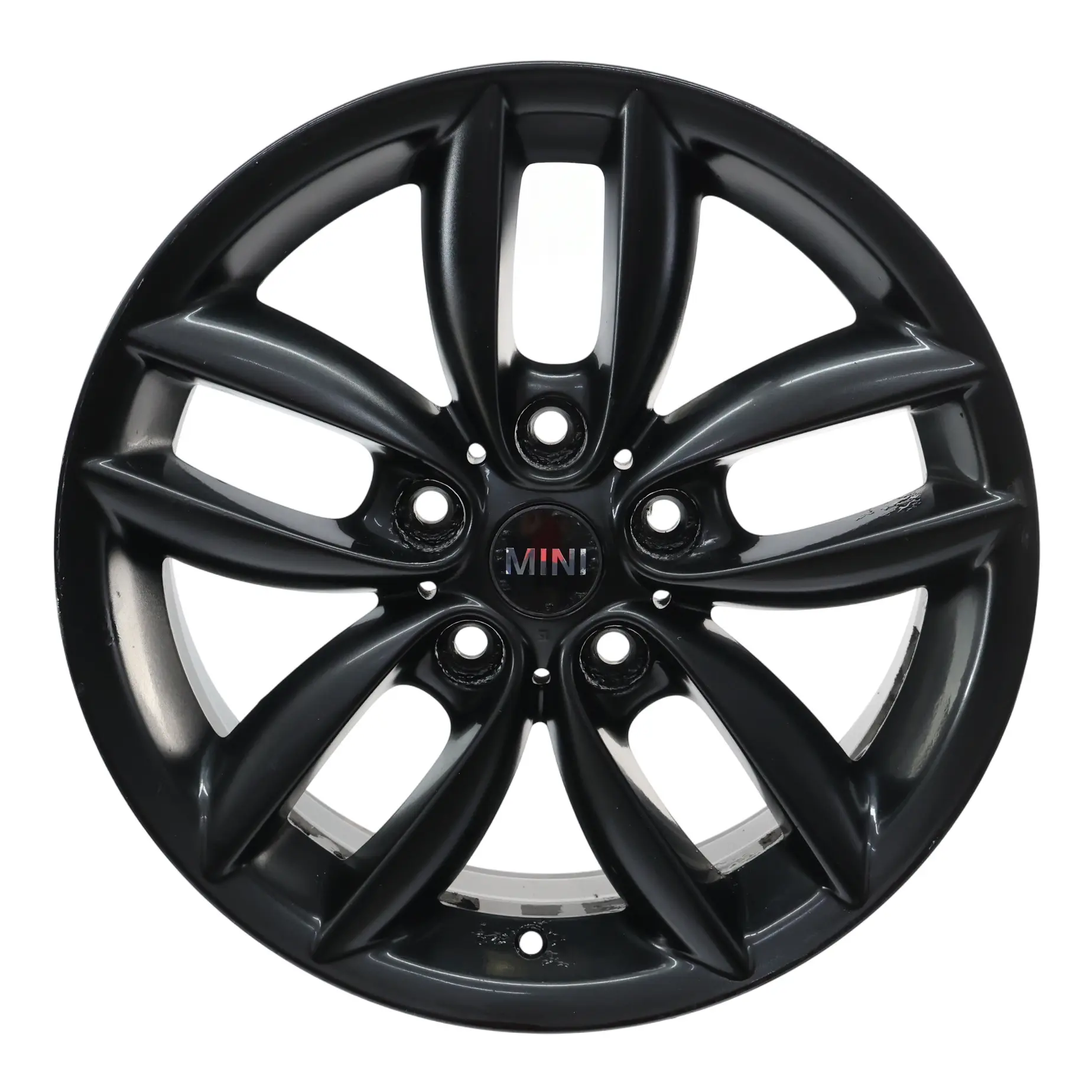 Wheel Rim Mini R60 R61 Alloy 17" 7J 5-Star Double Spoke - 124 Black 9803726