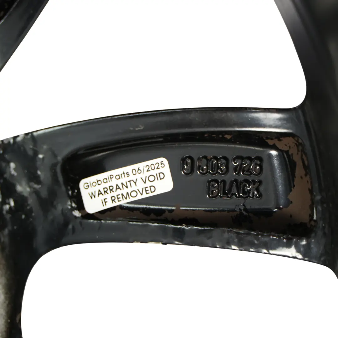 Wheel Rim Mini R60 R61 Alloy 17" 7J 5-Star Double Spoke - 124 Black - SKU 9803726-4 - Part number 9803726
