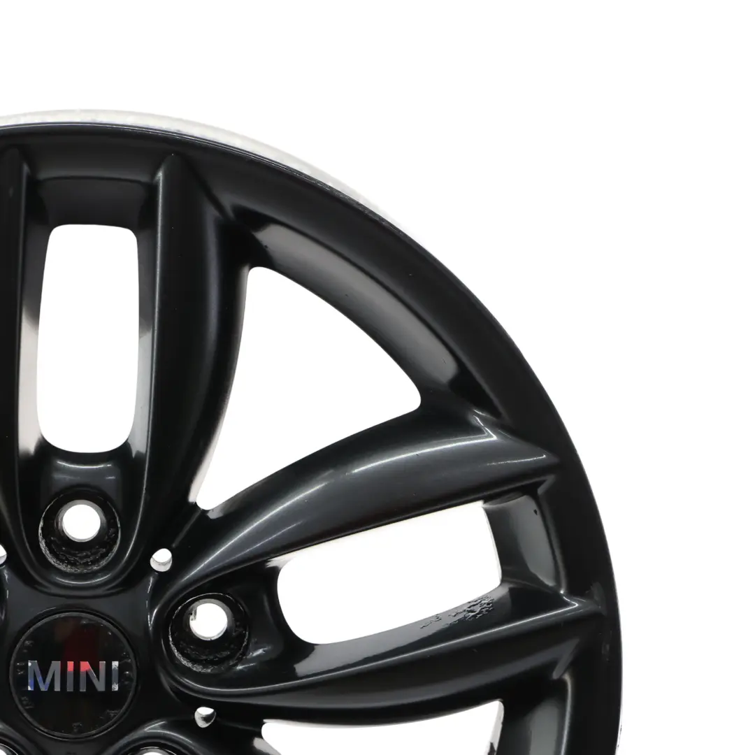 Wheel Rim Mini R60 R61 Alloy 17" 7J 5-Star Double Spoke - 124 Black - SKU 9803726-4 - Part number 9803726