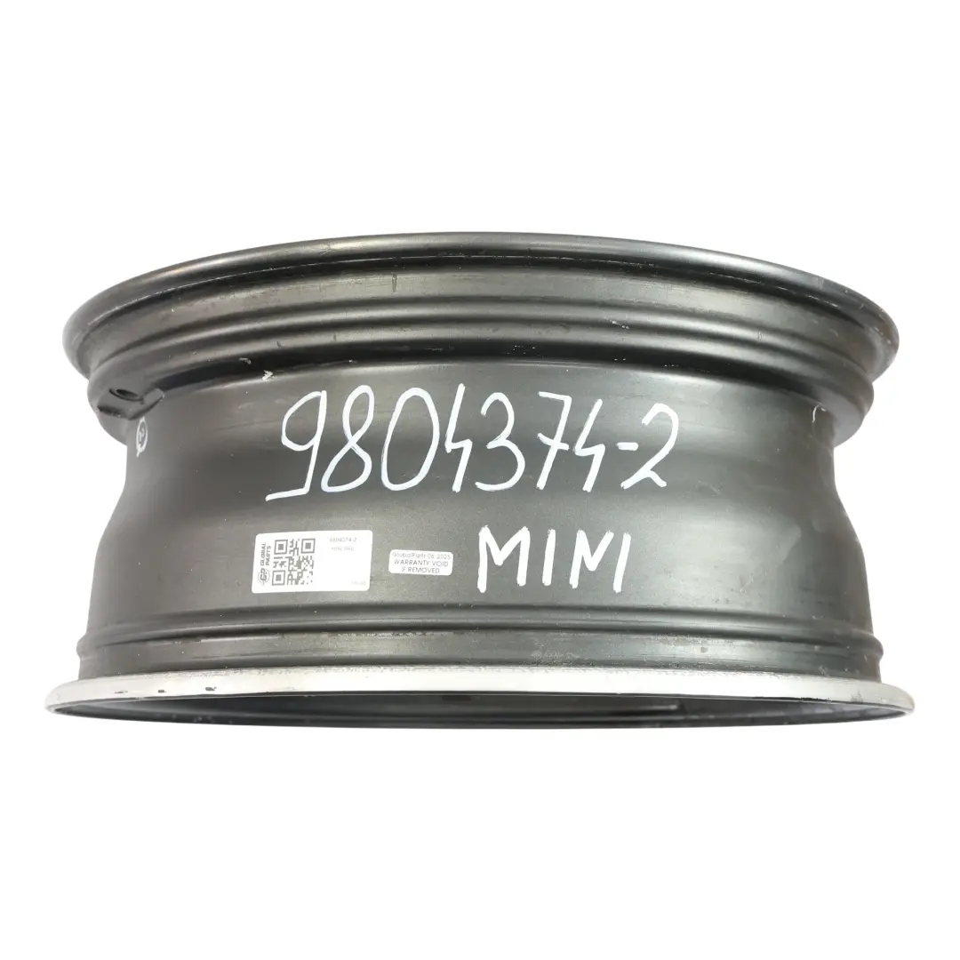 Mini Cooper One R60 R61 Cerchio in lega nero 18" 7,5J ET:52 Turbo Fan 126 - SKU 9804374-2 - Numero di parte 9804374