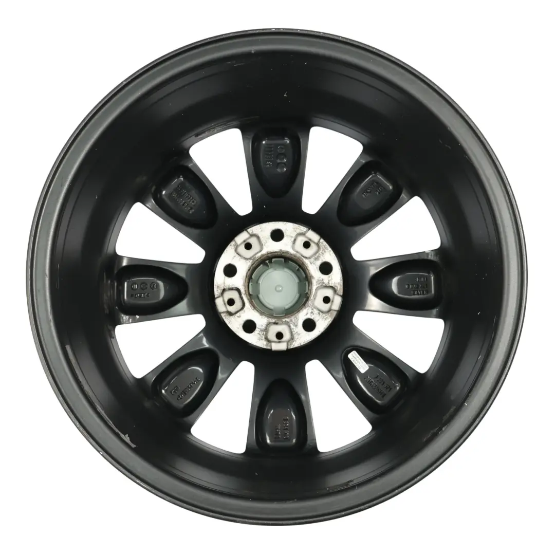 Mini Cooper One R60 R61 Jante Alliage Noire 18" 7,5J ET:52 Turbo Fan 126 - SKU 9804374-2 - Numéro de pièce 9804374