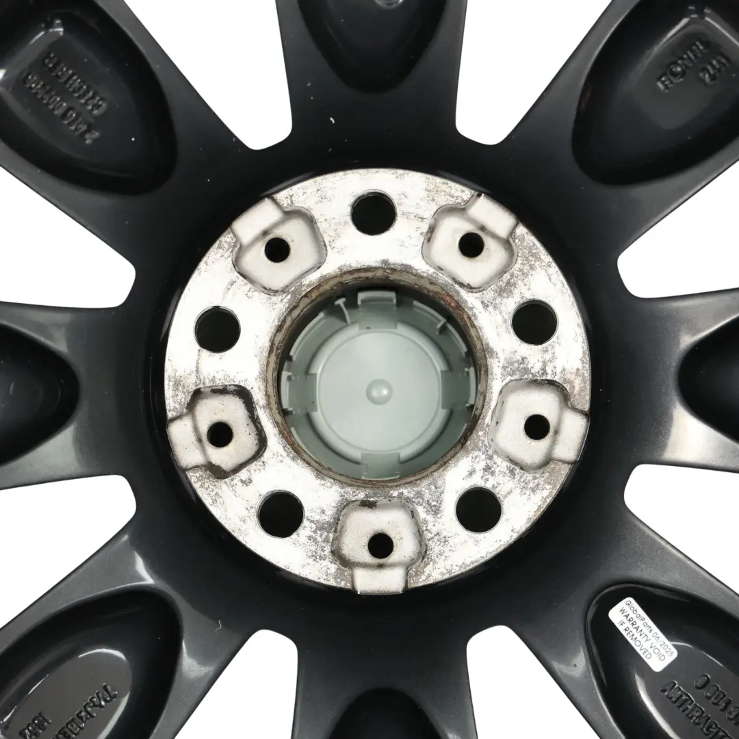 Mini Cooper One R60 R61 Jante Alliage Noire 18" 7,5J ET:52 Turbo Fan 126 - SKU 9804374-2 - Numéro de pièce 9804374