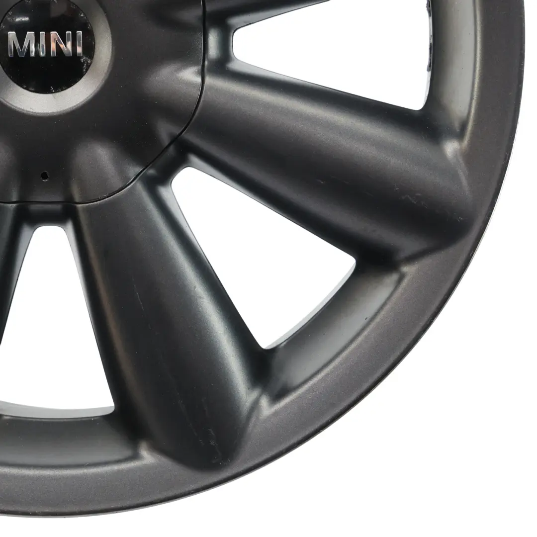 Mini Cooper One R60 R61 Schwarz Felge Alufelge 18" 7,5J ET:52 Turbo Fan 126 - SKU 9804374-2 - Teilenummer 9804374