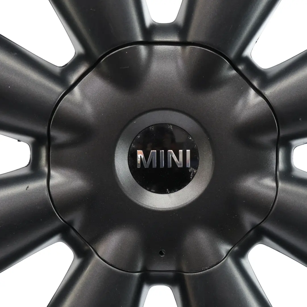 Mini Cooper One R60 R61 Black Wheel Alloy Rim 18" 7,5J ET:52 Turbo Fan 126 - SKU 9804374-2 - Part number 9804374