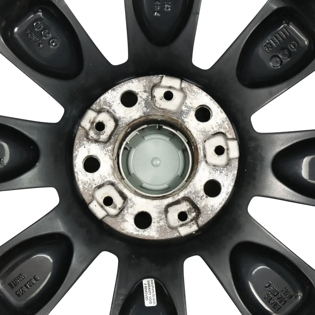Mini Cooper One R60 R61 Anthracite Wheel Alloy Rim 18" 7,5J ET:52 Turbo Fan 126 - SKU 9804374-4 - Part number 9804374