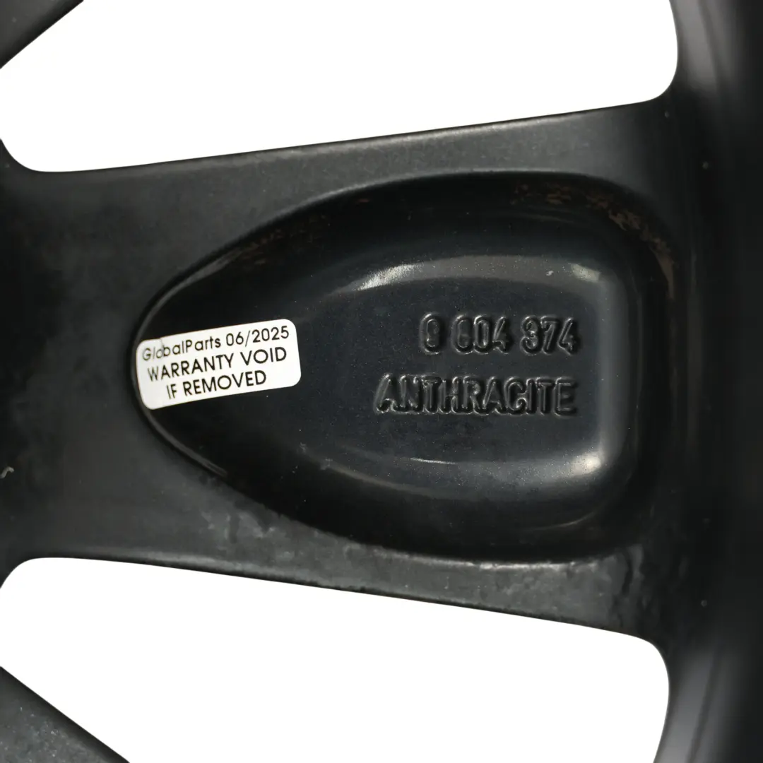 Mini Cooper One R60 R61 Anthracite Wheel Alloy Rim 18" 7,5J ET:52 Turbo Fan 126 - SKU 9804374-4 - Part number 9804374