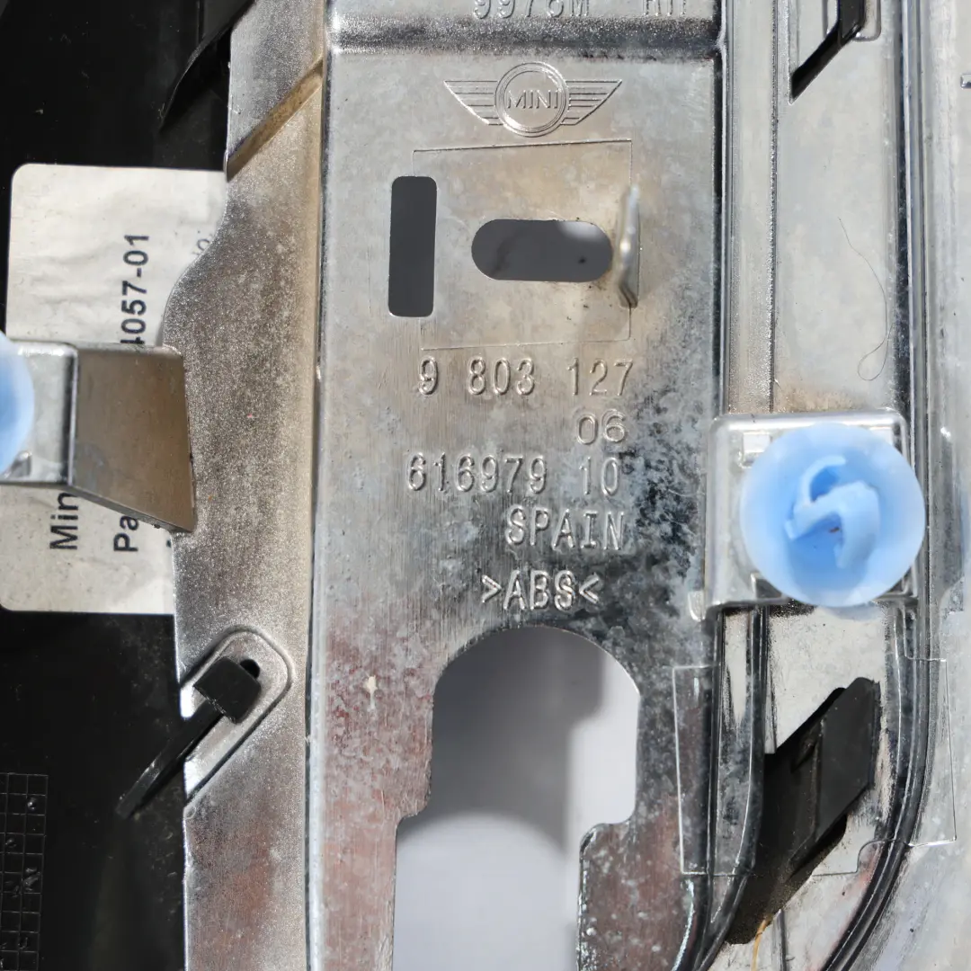 Trim Seite Blinker Rechts Abdeckung Chrom Schwarz Jack für Mini Cooper R60 R61 mit Teilenummer 9804618 Mini Cooper R60 R61 Trim Seite Blinker Rechts Abdeckung Chrom Schwarz Jack - SKU 9804618-2 - Teilenummer 9804618