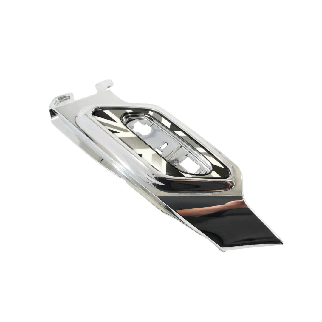 Trim Side Turn Indicator Right O/S Cover Chrome Black Jack to Mini Cooper R60 R61 with Part number 9804618 Mini Cooper R60 R61 Trim Side Turn Indicator Right O/S Cover Chrome Black Jack - SKU 9804618-2 - Part number 9804618