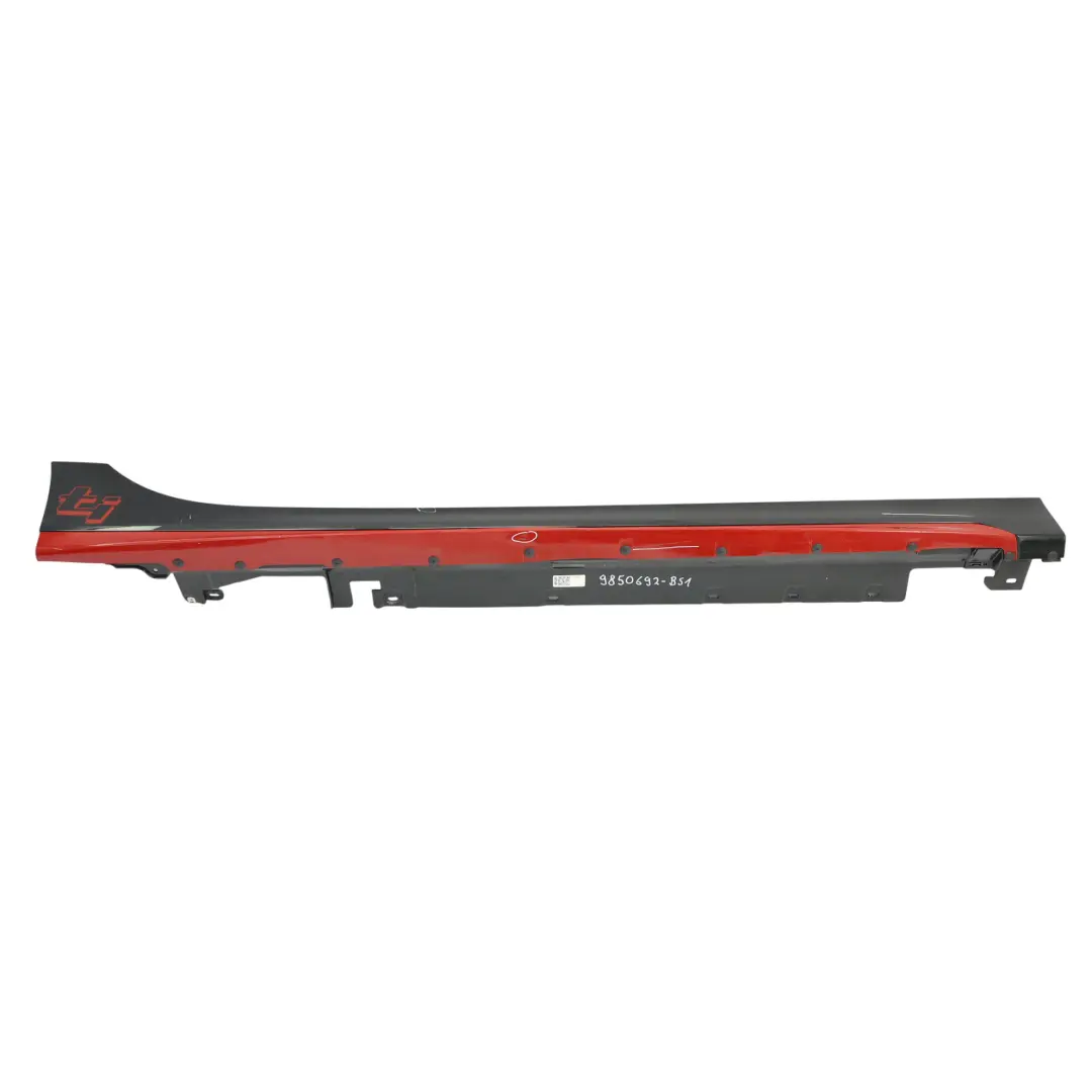 BMW F40 Seitenschweller M Sport Schwellerleiste Rechts Saphirschwarz - 475 - SKU 9850692-BS1 - Teilenummer 9850692