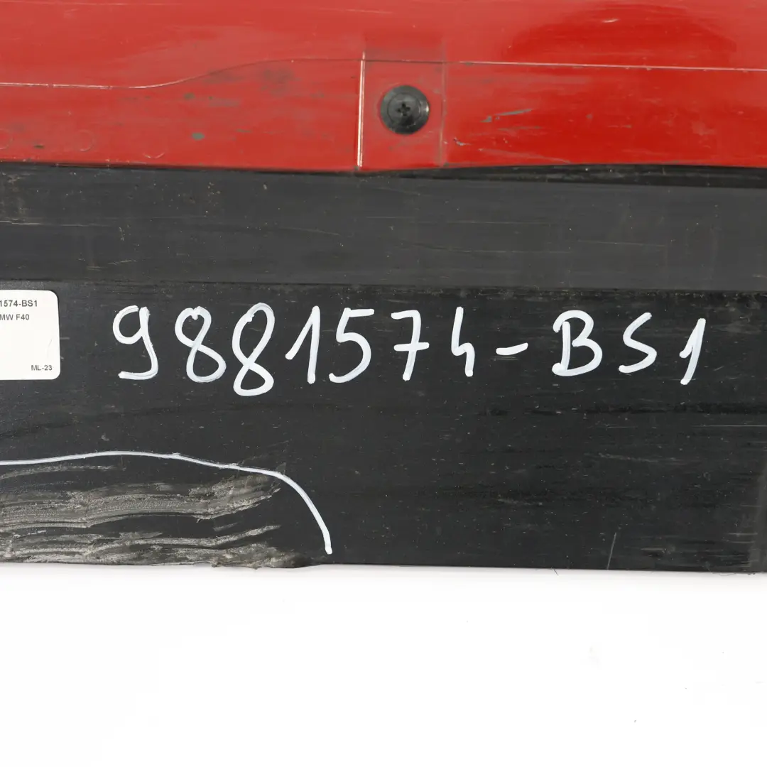 Seitenschweller M Sport Schwellerleiste Links Schwarz Saphir - 475 BMW F40 - SKU 9881574-BS1 - Teilenummer 9881574