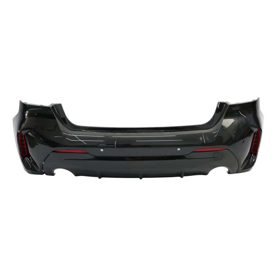 Bumper M Sport Trim Panel PDC Black Sapphire Metallic - 475 to BMW F40 Rear with Part number 9881580 BMW F40 Rear Bumper M Sport Trim Panel PDC Black Sapphire Metallic - 475 - SKU 9881580-BS - Part number 9881580