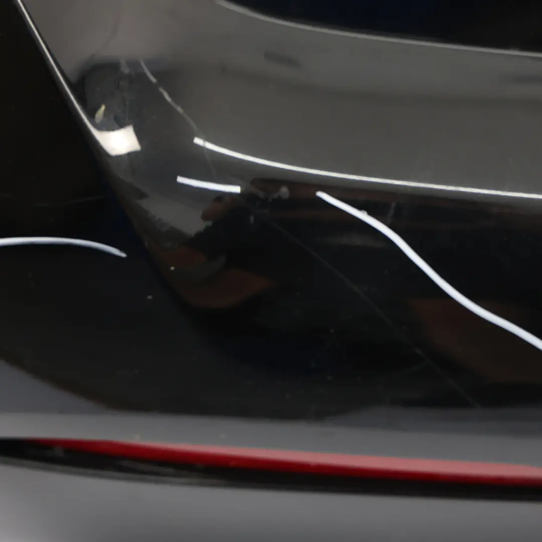 Bumper M Sport Trim Panel PDC Black Sapphire Metallic - 475 to BMW F40 Rear with Part number 9881580 BMW F40 Rear Bumper M Sport Trim Panel PDC Black Sapphire Metallic - 475 - SKU 9881580-BS - Part number 9881580