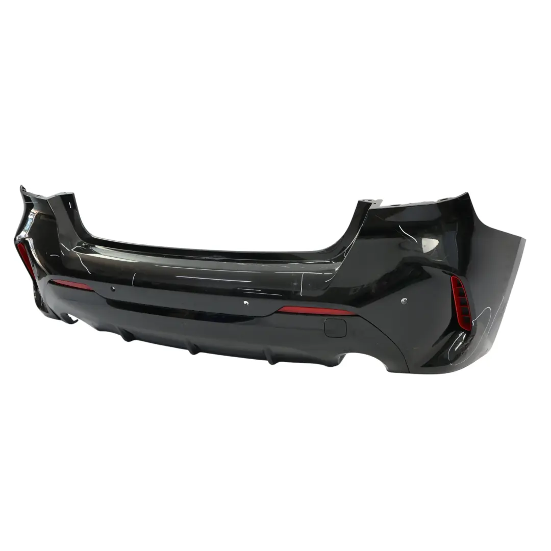 Bumper M Sport Trim Panel PDC Black Sapphire Metallic - 475 to BMW F40 Rear with Part number 9881580 BMW F40 Rear Bumper M Sport Trim Panel PDC Black Sapphire Metallic - 475 - SKU 9881580-BS - Part number 9881580