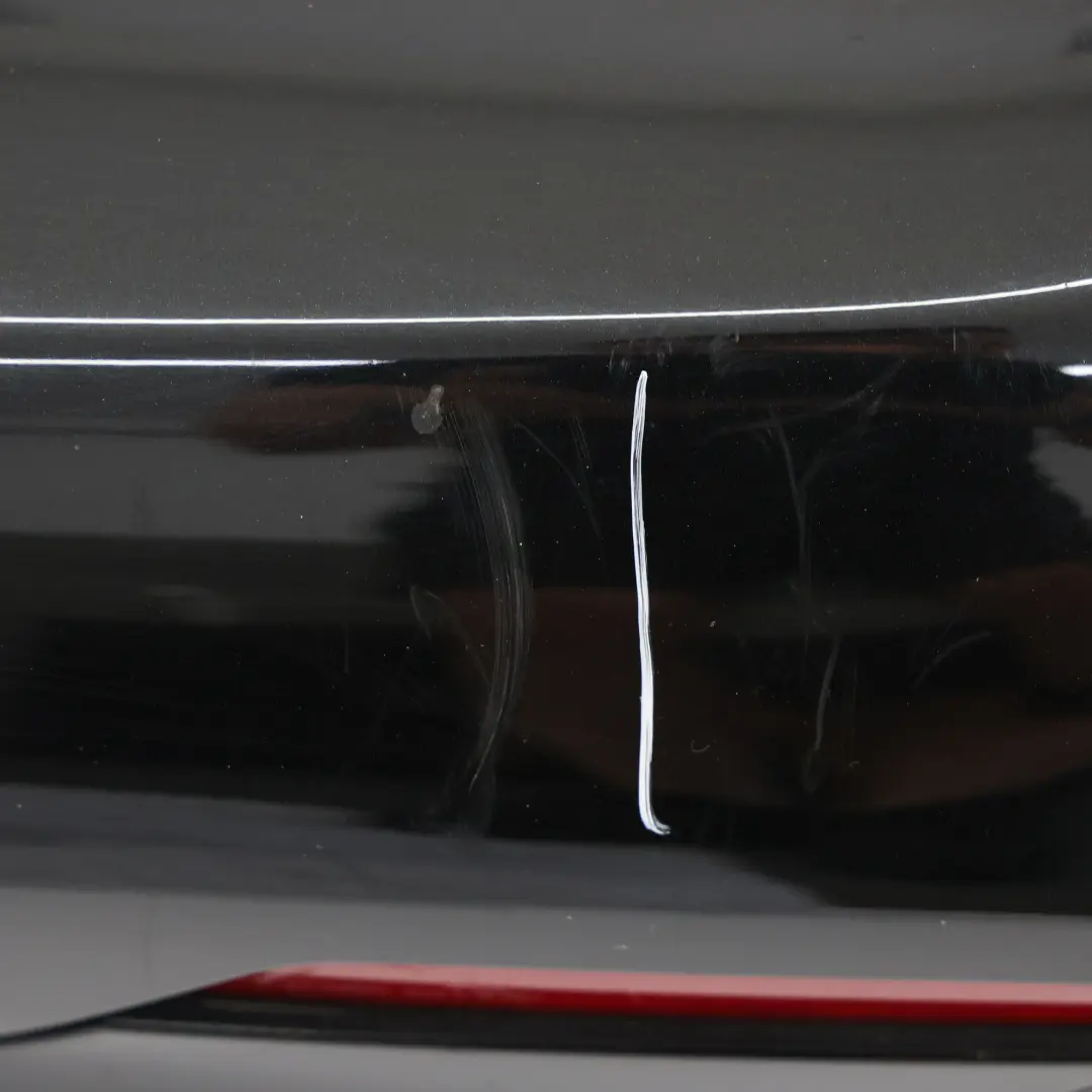 Bumper M Sport Trim Panel PDC Black Sapphire Metallic - 475 to BMW F40 Rear with Part number 9881580 BMW F40 Rear Bumper M Sport Trim Panel PDC Black Sapphire Metallic - 475 - SKU 9881580-BS - Part number 9881580