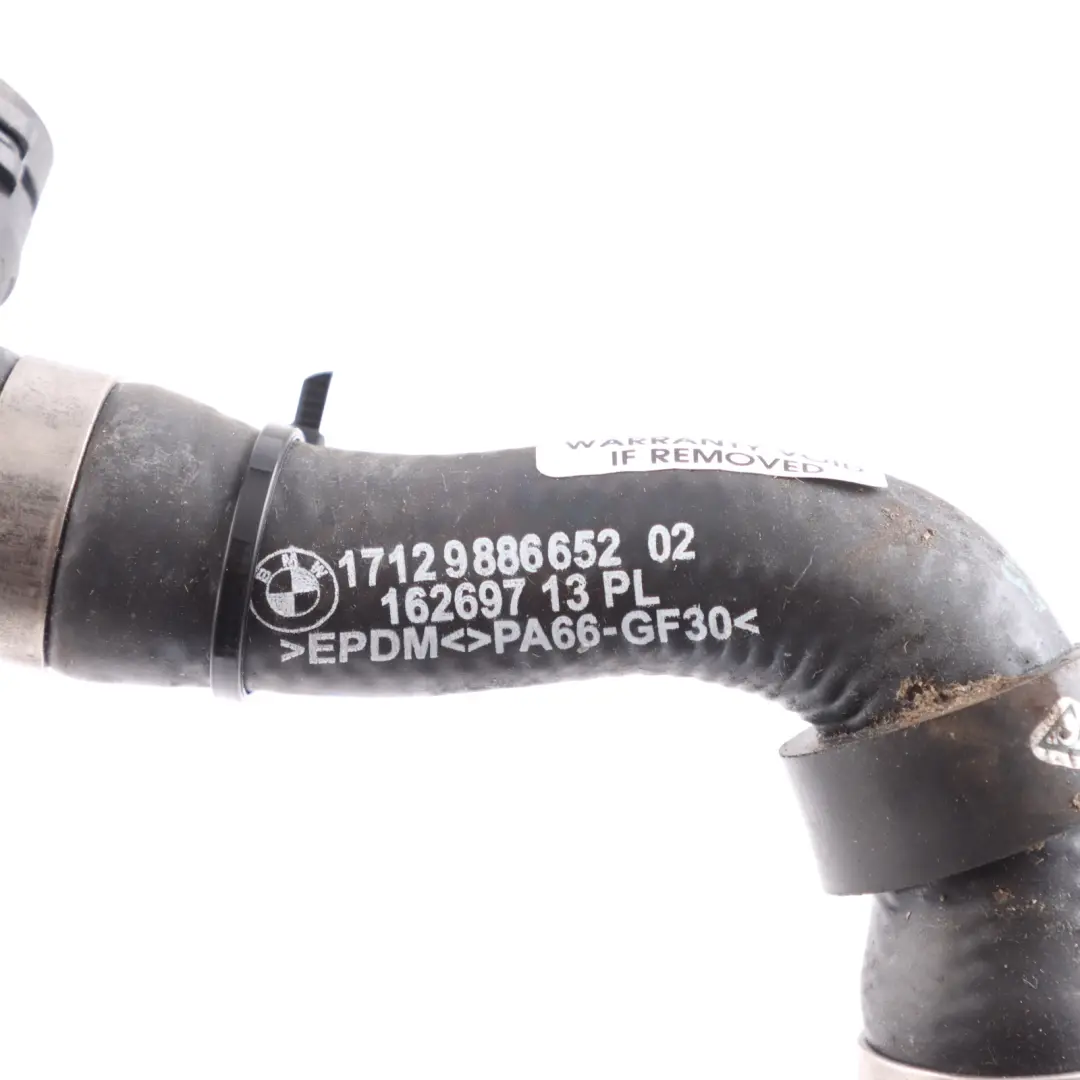 BMW U06 U11 F70 F74 Coolant Hose Line Return Tube Pipe - SKU 9886652 - Part number 9886652