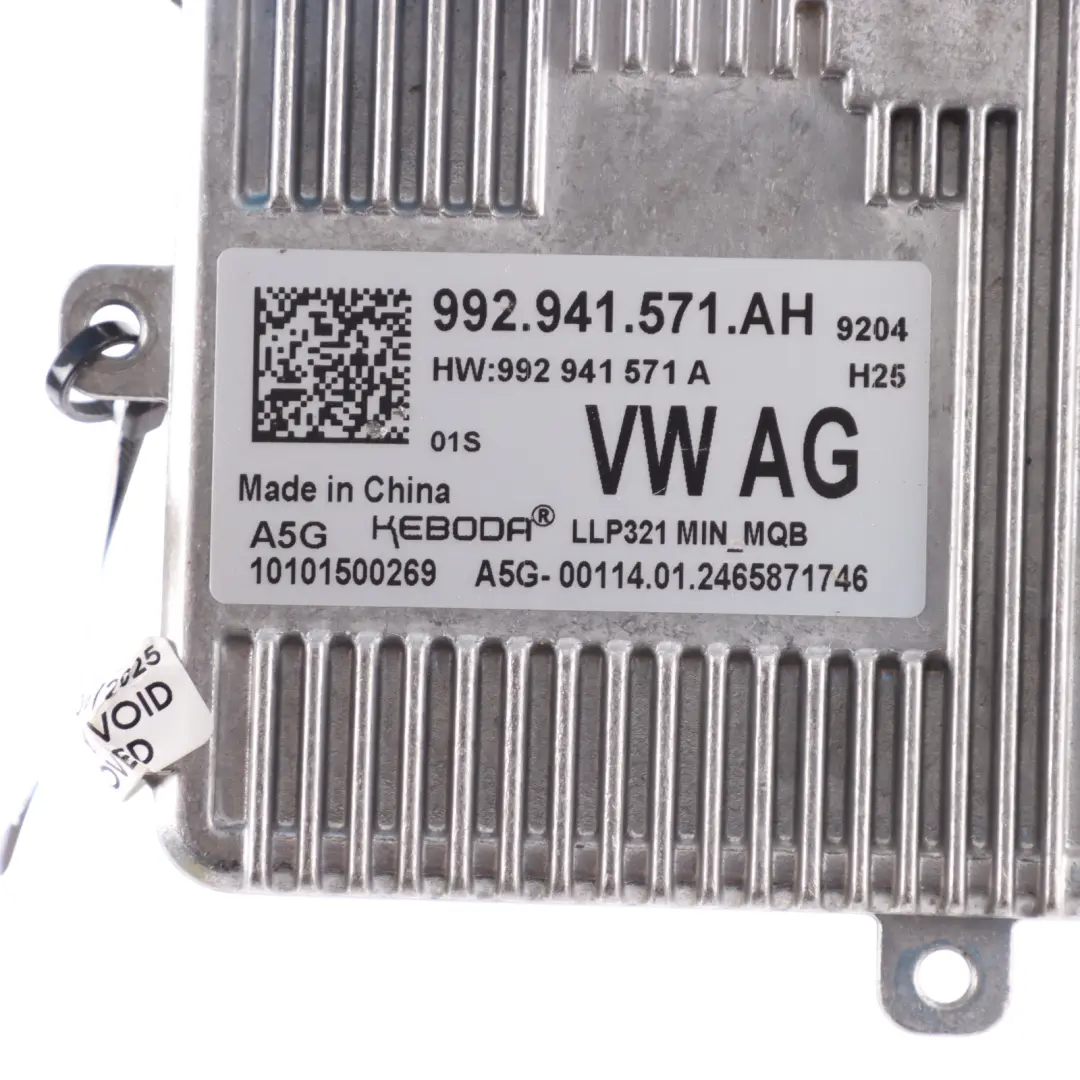 VW Volkswagen Polo Mk6 Faro Delantero Módulo De Lastre LED - SKU 992941571AH - Número de pieza 992941571AH