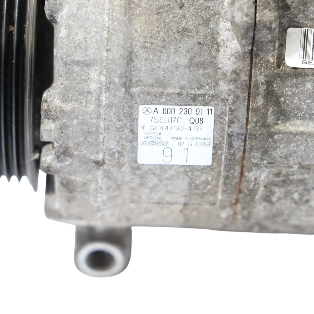 A/C Klimaanlage Kompressor Pumpe Einheit für Mercedes W209 mit Teilenummer A0002309111 Mercedes W209 A/C Klimaanlage Kompressor Pumpe Einheit - SKU A0002309111 - Teilenummer A0002309111