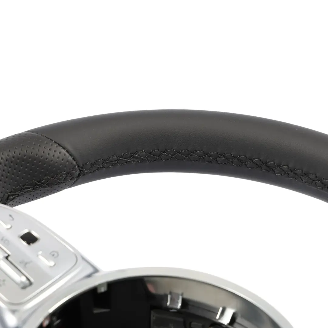 NUOVO in pelle nera multifunzione Cambio al volante per Volante Mercedes W177 W205 con numero di parte A0004608402 Volante Mercedes W177 W205 NUOVO in pelle nera multifunzione Cambio al volante - SKU A0004608402-2 - Numero di parte A0004608402