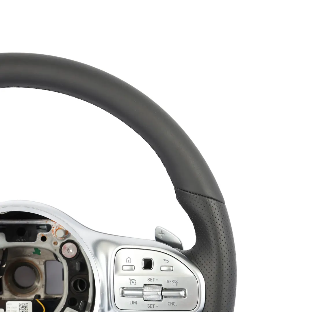 Steering Wheel Mercedes W177 W205 NEW Black Leather Multifunction Paddle Shift to with Part number A0004608402 Steering Wheel Mercedes W177 W205 NEW Black Leather Multifunction Paddle Shift - SKU A0004608402-2 - Part number A0004608402
