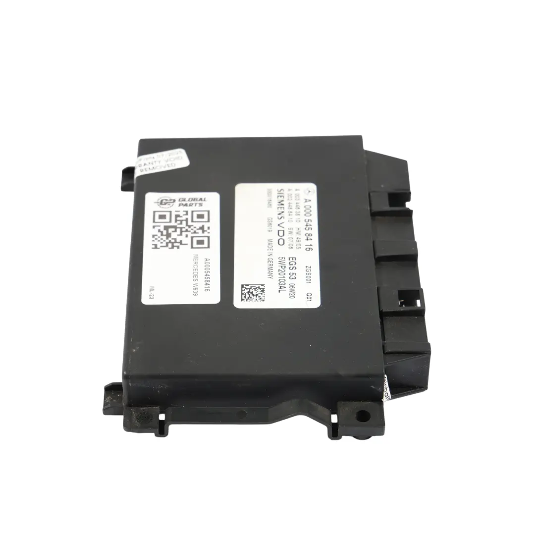 Automatik Getriebe Steuergerät Modul ECU für Mercedes W639 mit Teilenummer A0005458416 Mercedes W639 Automatik Getriebe Steuergerät Modul ECU - SKU A0005458416 - Teilenummer A0005458416