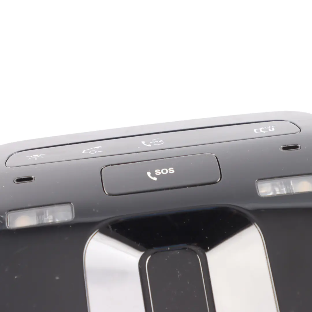 Interior Light Control Panel Roof Lamp Switch to Mercedes W206 with Part number A0009001238 Mercedes W206 Interior Light Control Panel Roof Lamp Switch - SKU A0009001238 - Part number A0009001238