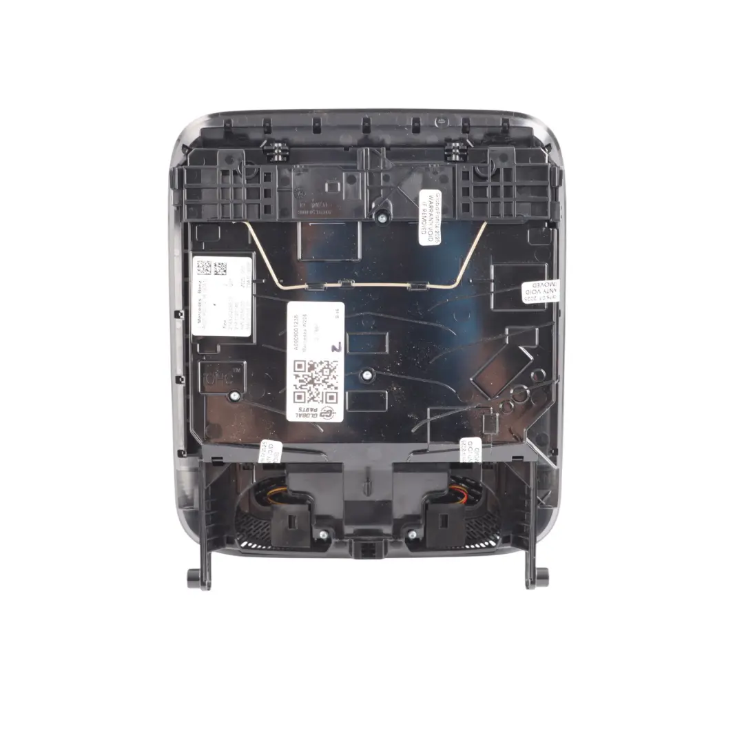 Interior Light Control Panel Roof Lamp Switch to Mercedes W206 with Part number A0009001238 Mercedes W206 Interior Light Control Panel Roof Lamp Switch - SKU A0009001238 - Part number A0009001238