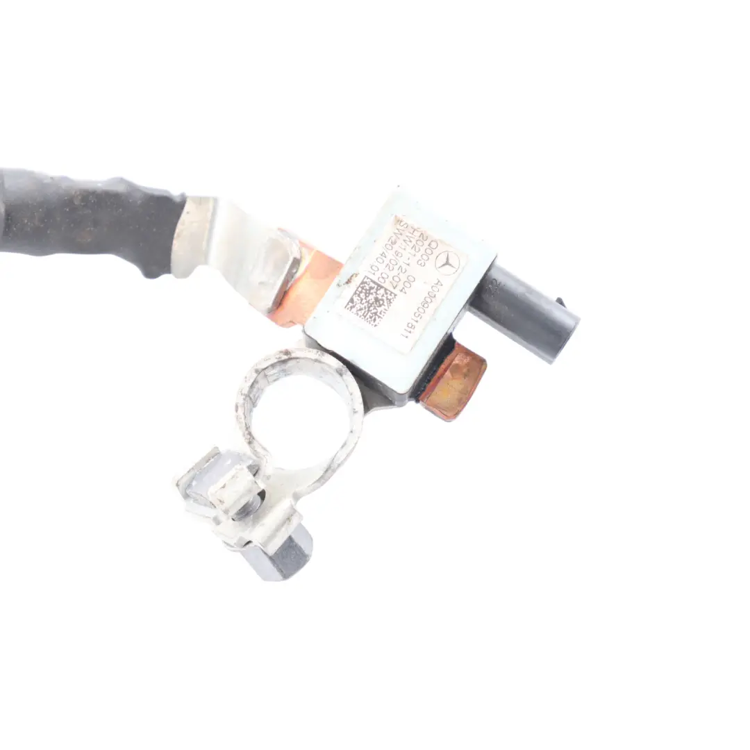Negative Batery Cable Wiring Harness Minus Pole to Mercedes W206 with Part number A0009051811 Mercedes W206 Negative Batery Cable Wiring Harness Minus Pole - SKU A0009051811 - Part number A0009051811