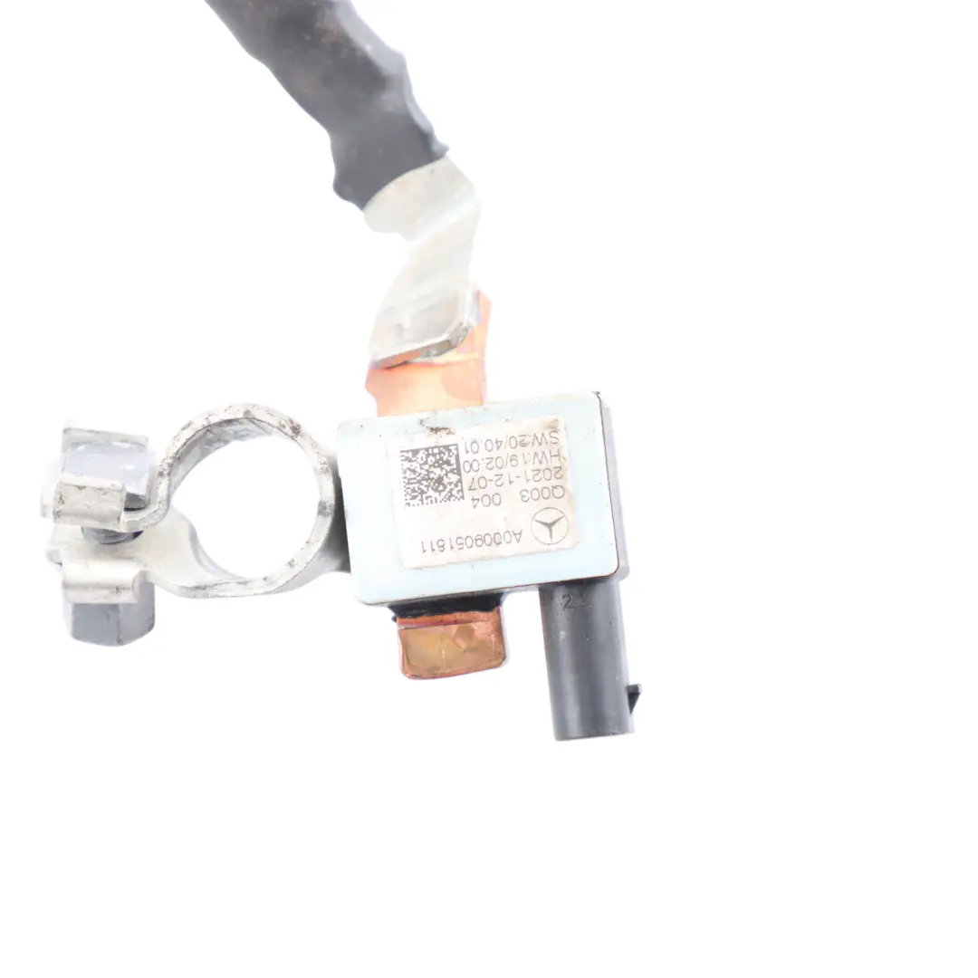 Mercedes W206 Negative Batery Cable Wiring Harness Minus Pole - SKU A0009051811 - Part number A0009051811