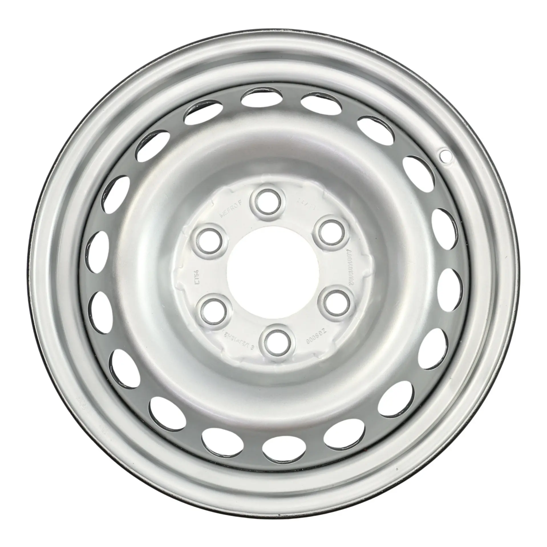 Mercedes Sprinter W906 Srebrna Felga Stalowa 16" 6,5J ET:54 A0014019102