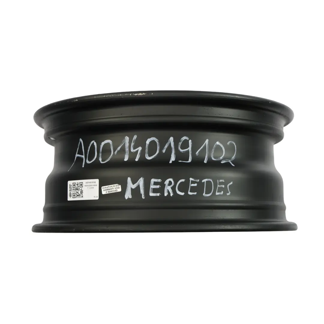 Mercedes Sprinter W906 Jante Acier 16" 6,5J ET:54 - SKU A0014019102 - Numéro de pièce A0014019102