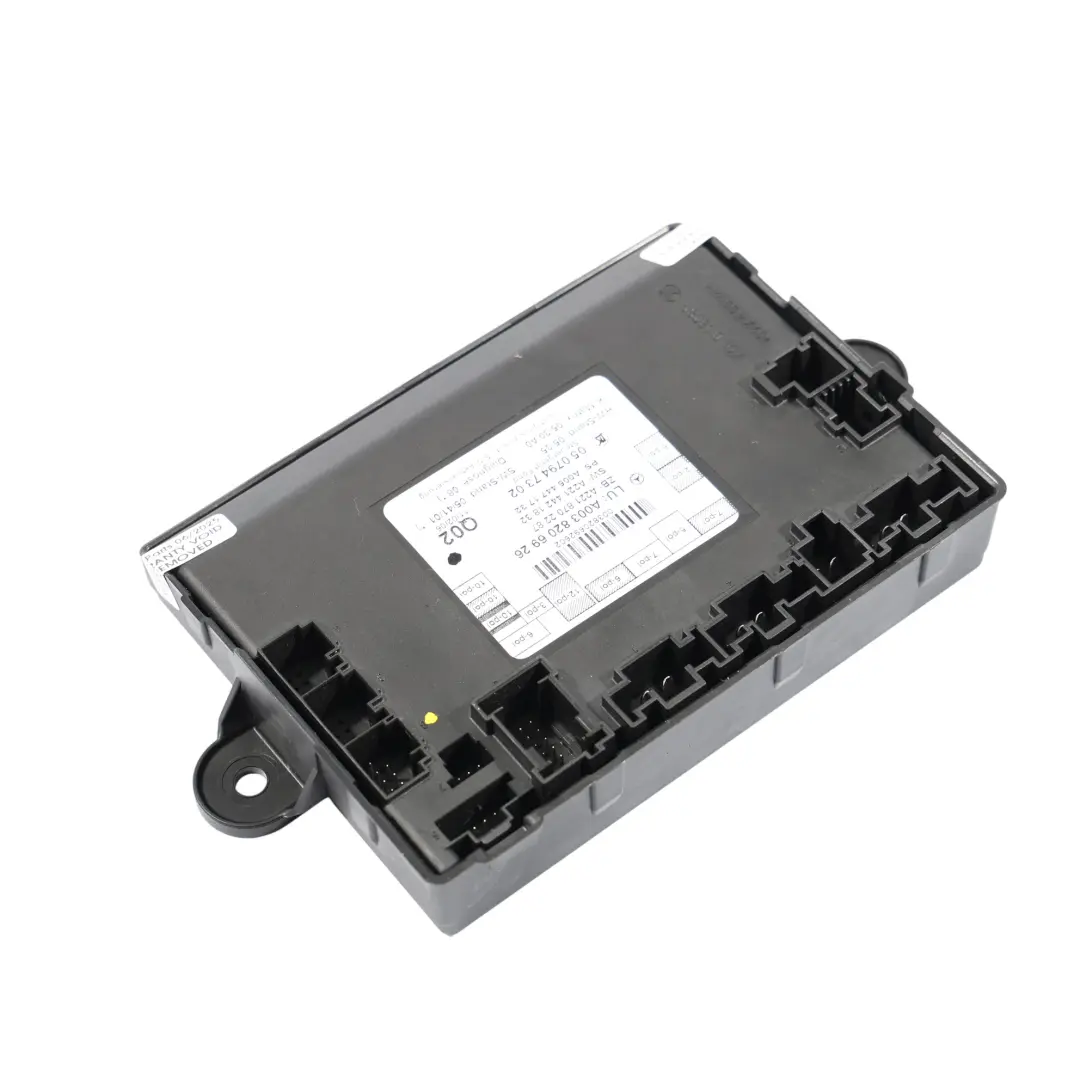 Tür Steuerungsmodul ECU Hinten Links für Mercedes W221 mit Teilenummer A0038206926 Mercedes W221 Tür Steuerungsmodul ECU Hinten Links - SKU A0038206926 - Teilenummer A0038206926