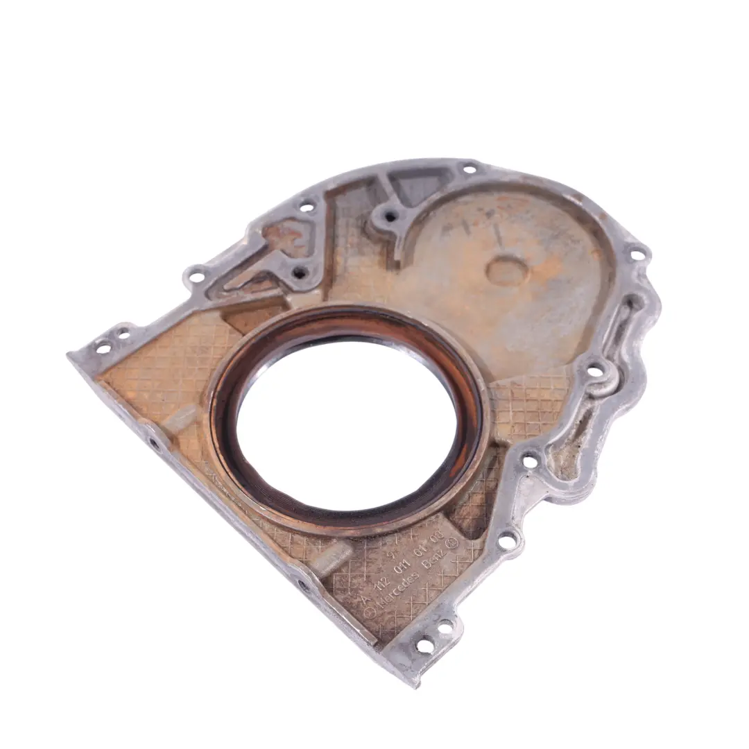 Carcasa Cigüeñal Mercedes W203 A209 W211 Tapa Sello Aceite Trasero para con número de pieza A1120110108 Carcasa Cigüeñal Mercedes W203 A209 W211 Tapa Sello Aceite Trasero - SKU A1120110108 - Número de pieza A1120110108