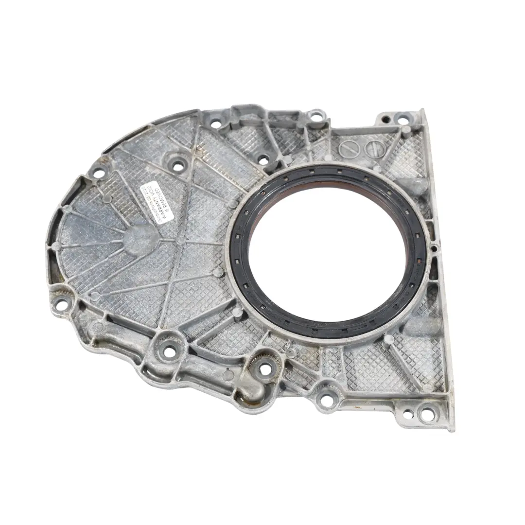 Tapa Del Cárter Del Retén Trasero Del Cigüeñal para Mercedes A209 con número de pieza A1120110208 Mercedes A209 Tapa Del Cárter Del Retén Trasero Del Cigüeñal - SKU A1120110208 - Número de pieza A1120110208