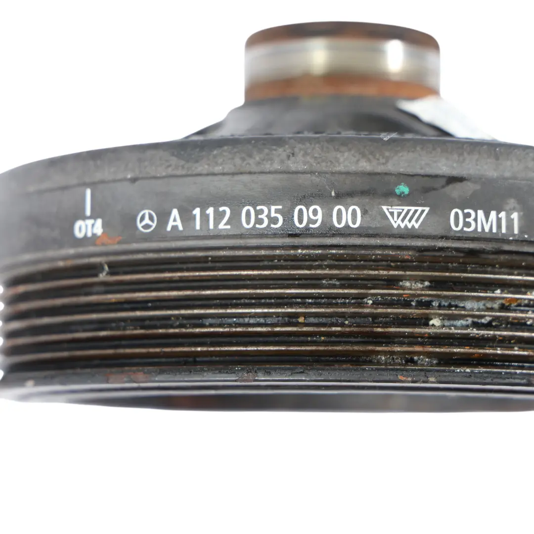 Schwingungs Dämpfer Motor Kurbel Welle Riemen Scheibe für Mercedes CL203 mit Teilenummer A1120350900 Mercedes CL203 Schwingungs Dämpfer Motor Kurbel Welle Riemen Scheibe - SKU A1120350900 - Teilenummer A1120350900