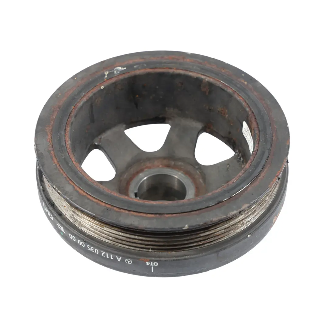 Mercedes CL203 Poulie Vilebrequin Pour Amortisseur Vibrations - SKU A1120350900 - Numéro de pièce A1120350900