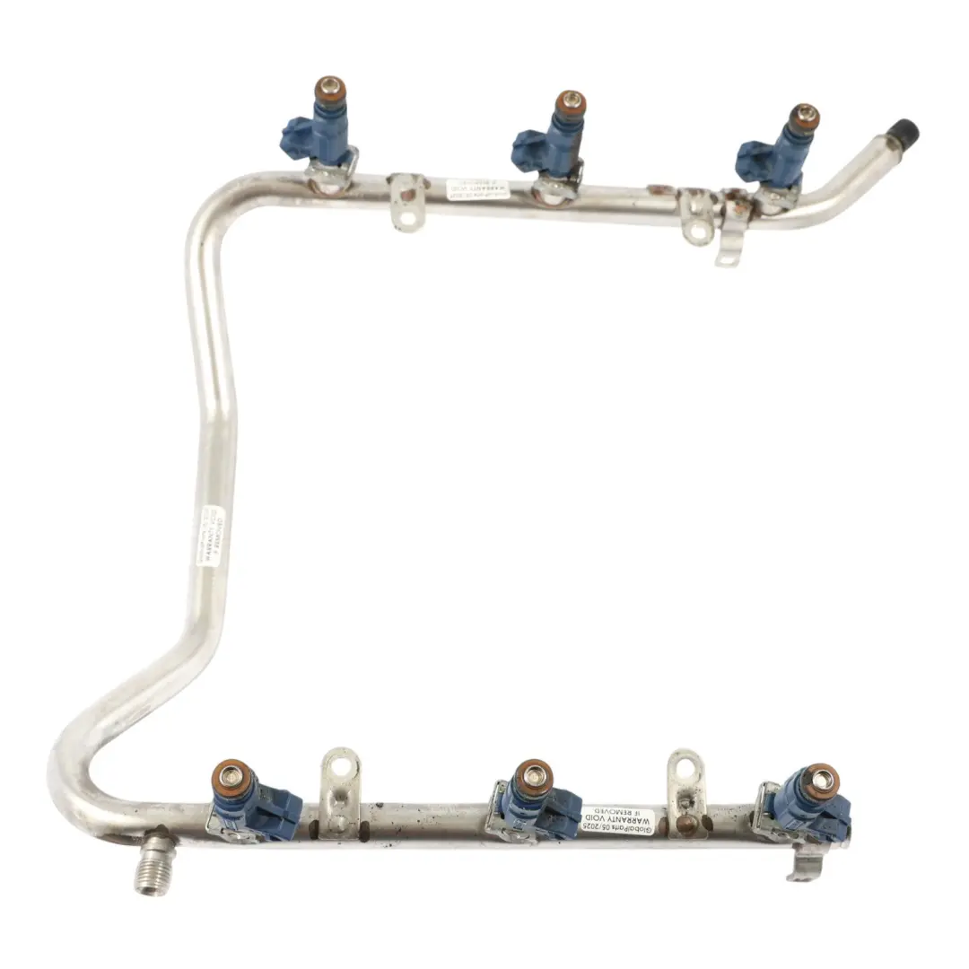 M112 Distributore Carburante Rail Iniettore Pressione per Mercedes W211 con numero di parte A1120700595 Mercedes W211 M112 Distributore Carburante Rail Iniettore Pressione - SKU A1120700595-1 - Numero di parte A1120700595