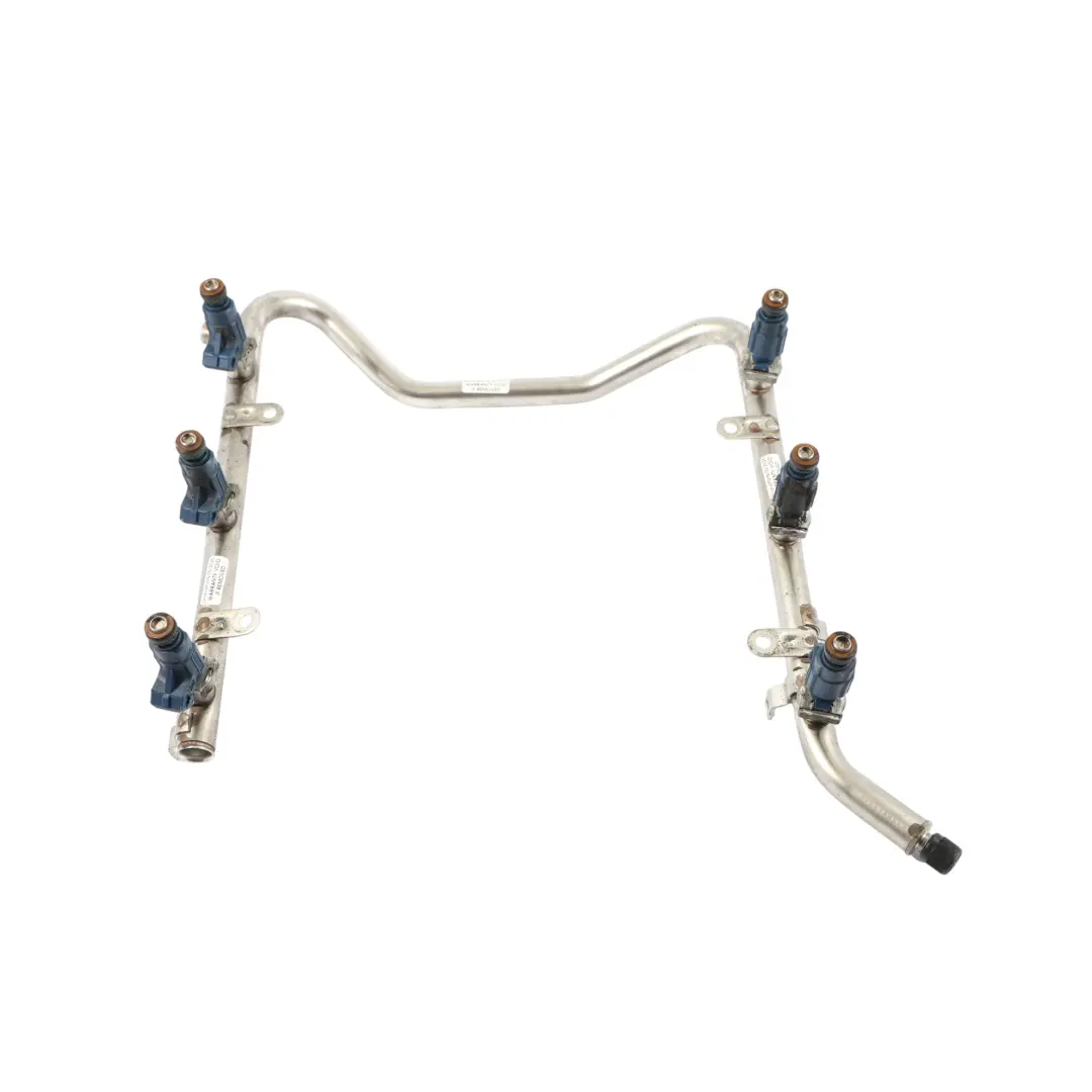 M112 Distributore Carburante Rail Iniettore Pressione per Mercedes W211 con numero di parte A1120700595 Mercedes W211 M112 Distributore Carburante Rail Iniettore Pressione - SKU A1120700595-1 - Numero di parte A1120700595