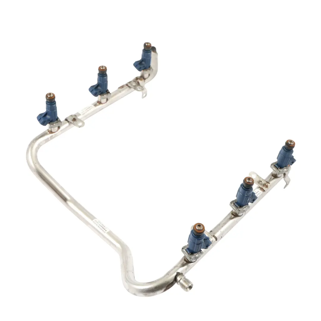 M112 Distribuidor Combustible Rail Inyector Presión para Mercedes W211 con número de pieza A1120700595 Mercedes W211 M112 Distribuidor Combustible Rail Inyector Presión - SKU A1120700595-1 - Número de pieza A1120700595