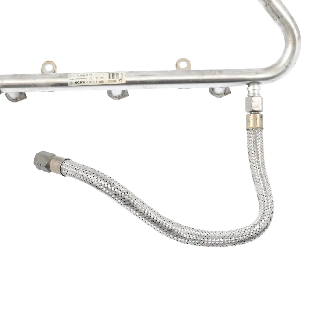 Mercedes W211 M112 Fuel Distributor Rail Injector Pressure Pipe A1120700595 - SKU A1120700295-1 - Part number A1120700295