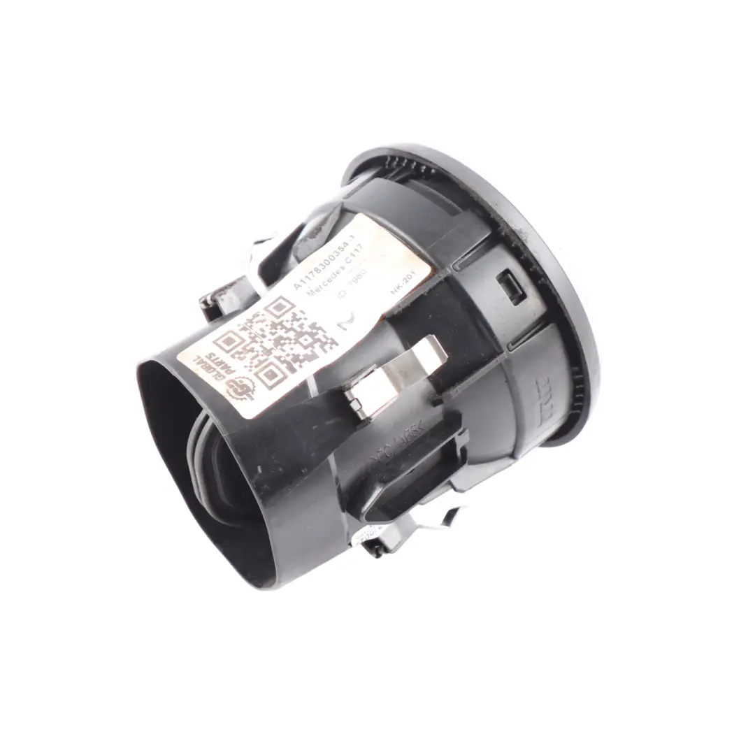 Panel Moldura Rejilla Ventilación Central Salpicadero para Mercedes C117 con número de pieza A1178300354 Mercedes C117 Panel Moldura Rejilla Ventilación Central Salpicadero - SKU A1178300354-1 - Número de pieza A1178300354