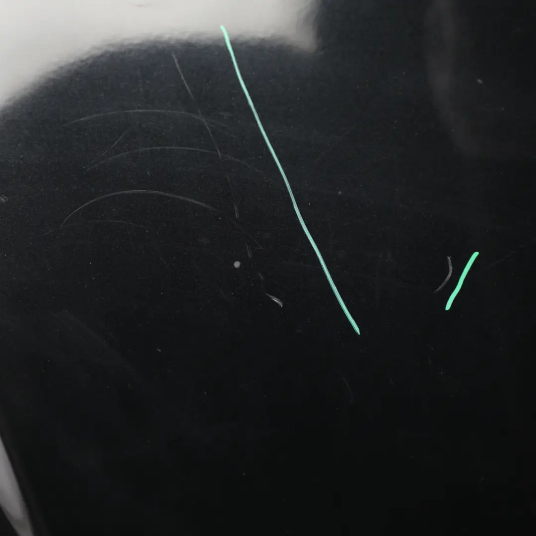 Mercedes C117 Hood Bonnet Trim Engine Cover Panel Kosmos Black Metallic - 191 - SKU A1178800057-KB - Part number A1178800057