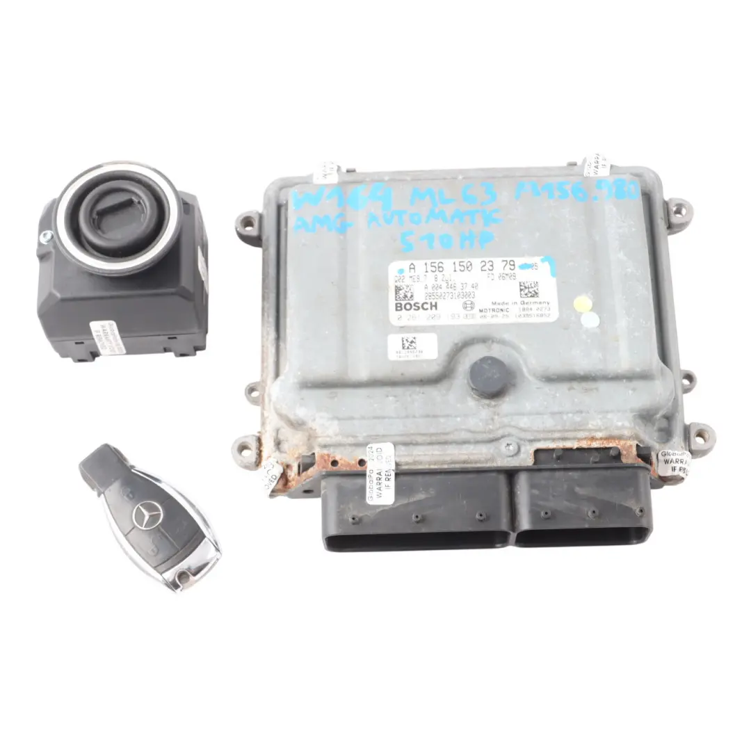 Mercedes ML63 W164 AMG 4Matic M156.980 510HP Engine ECU Automatic - SKU A1561502379-1 - Part number A1561502379